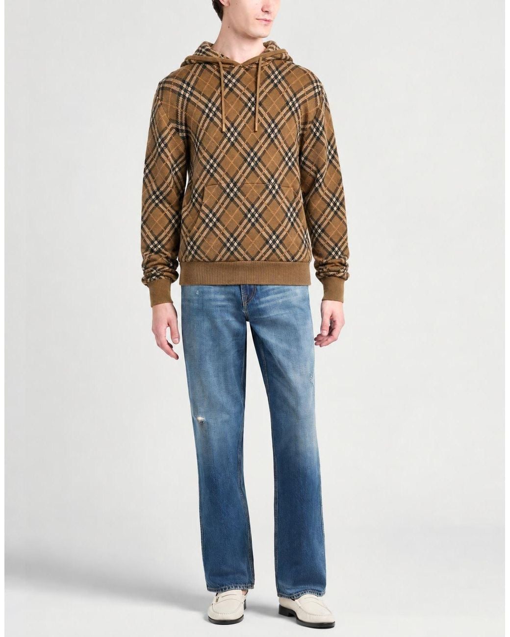 Pullover Burberry pour homme en coloris Multicolor