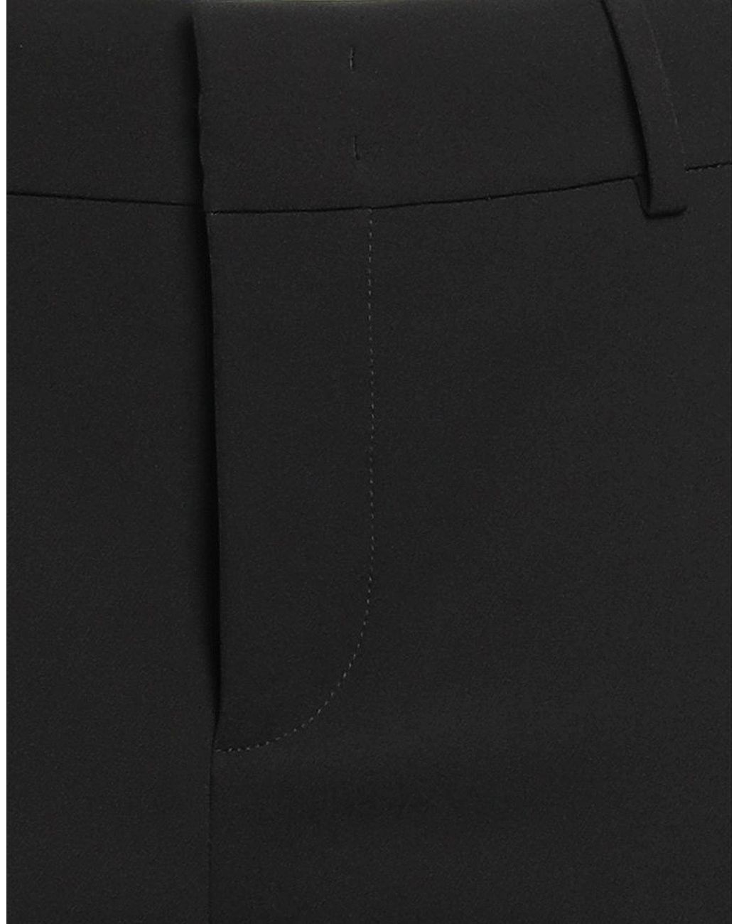 Moschino Black Pants Polyester, Elastane