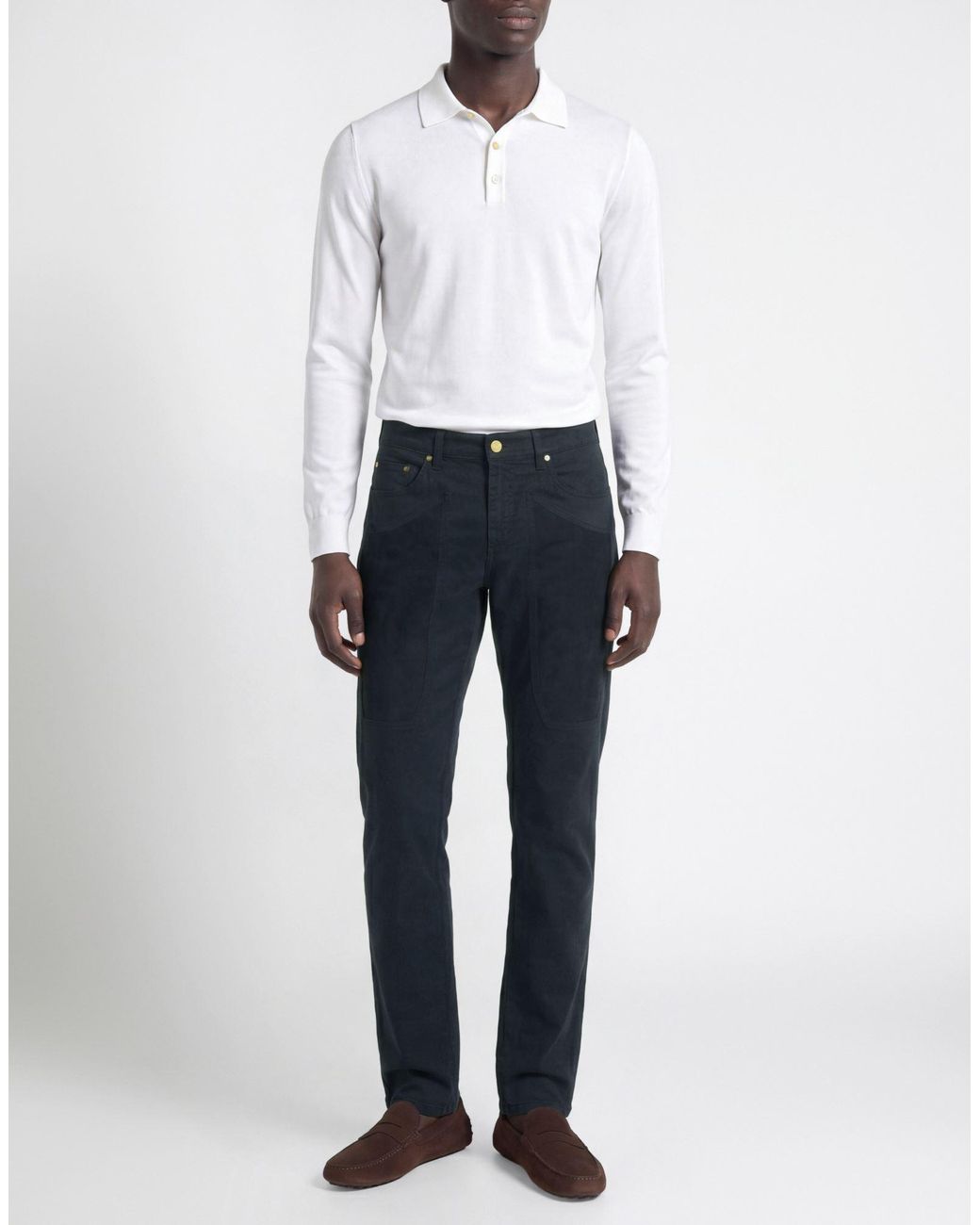 Jeckerson Blue Trouser for men