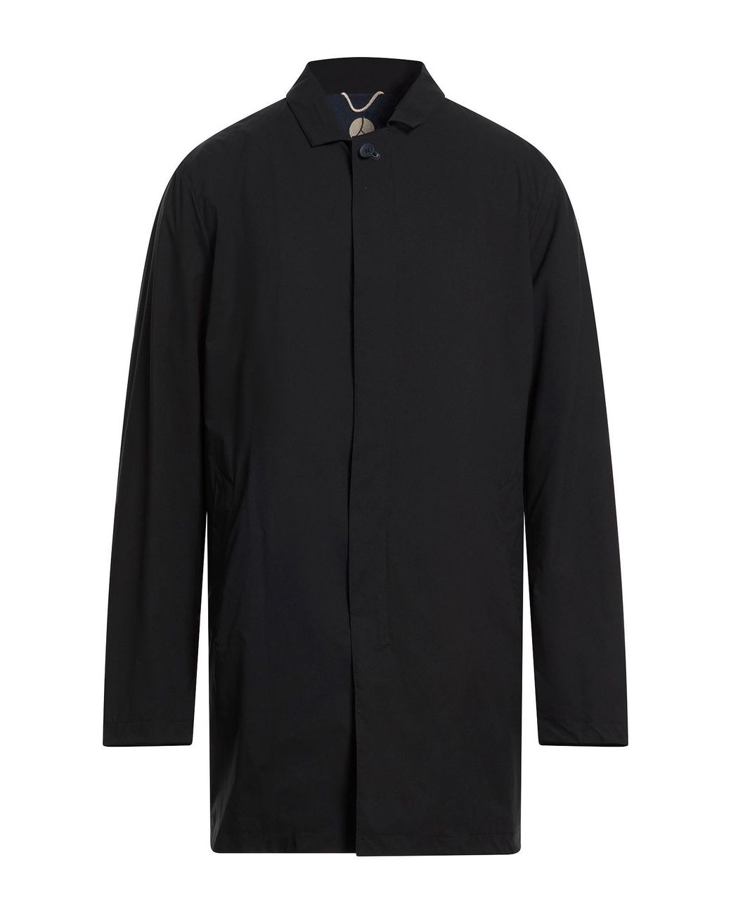 People Of Shibuya Black Overcoat & Trench Coat for men