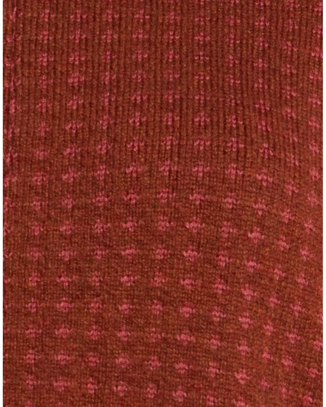 Siyu Red Rust Jacket Merino Wool