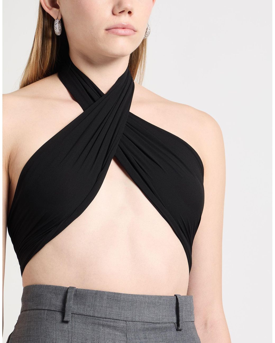 AMI White Top Silk