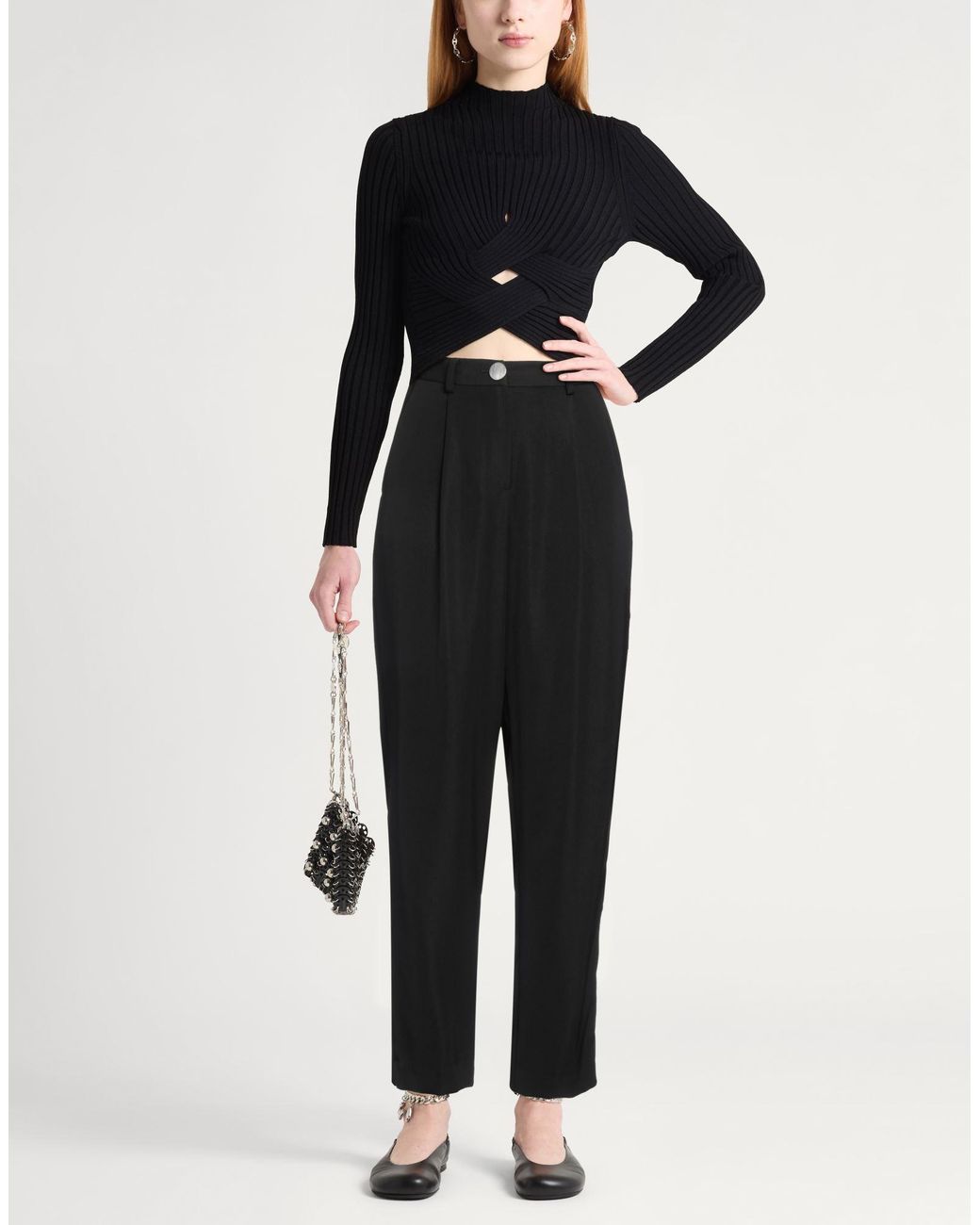 ARMANI EXCHANGE Black Trouser