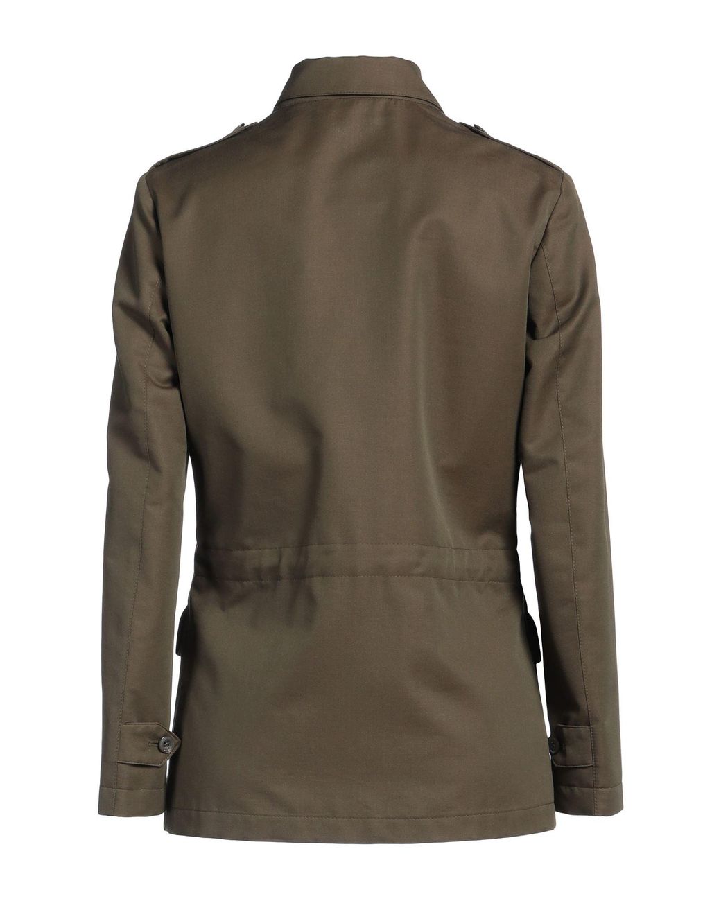Boglioli Green Military Jacket Wool, Cotton
