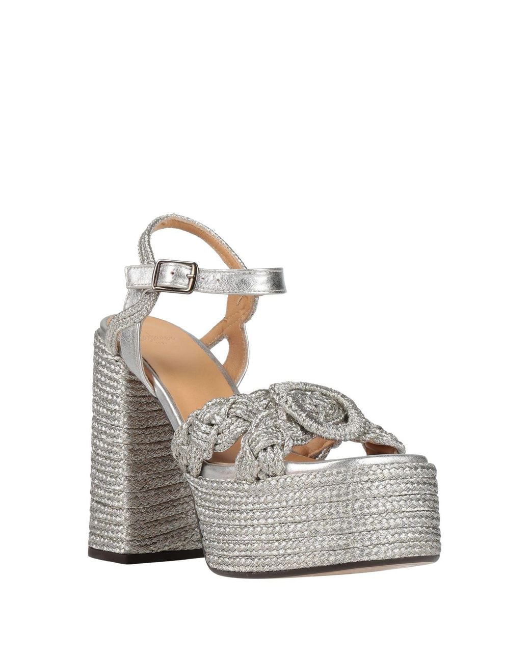 Castaner White Sandale