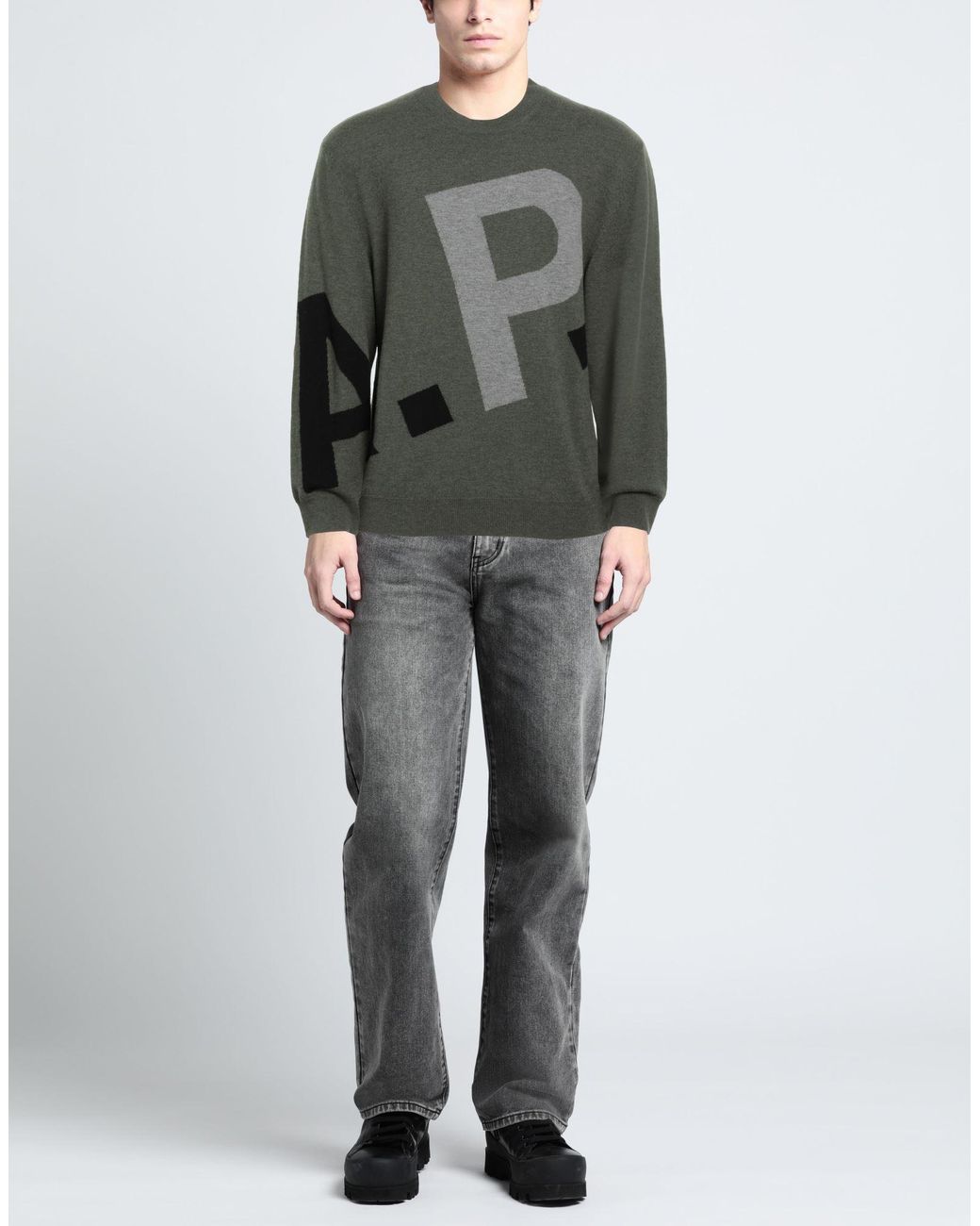 Pullover A.P.C. de hombre de color Gray