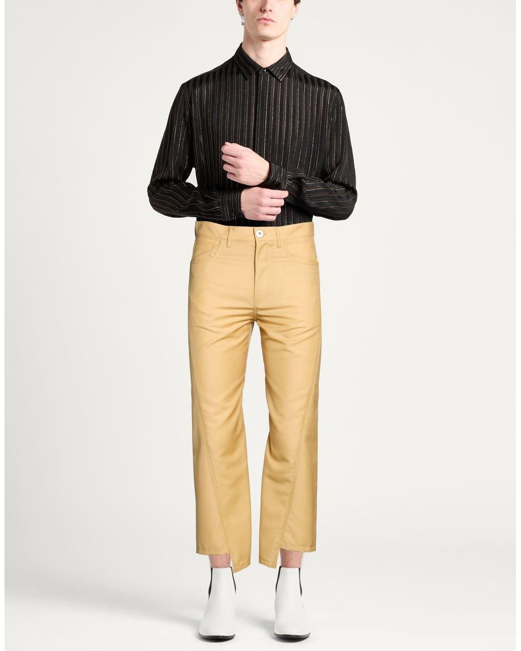 Lanvin Natural Pants for men