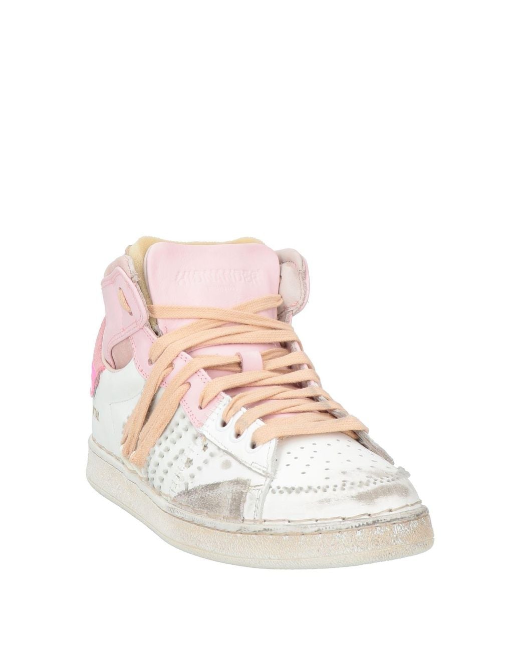 HIDNANDER Pink Sneakers Leather