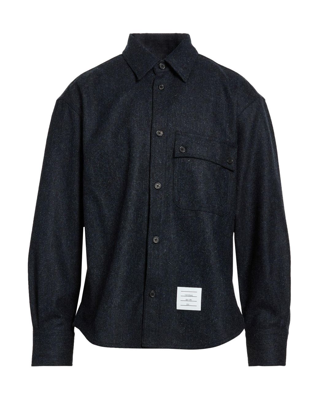 Thom Browne Blue Jacket Wool for men