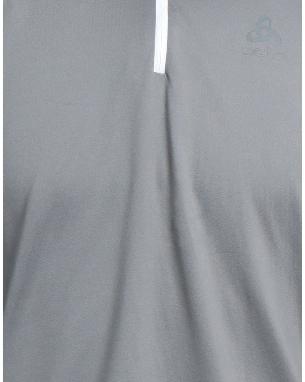 Odlo Gray Sweatshirt Polyester, Elastane for men