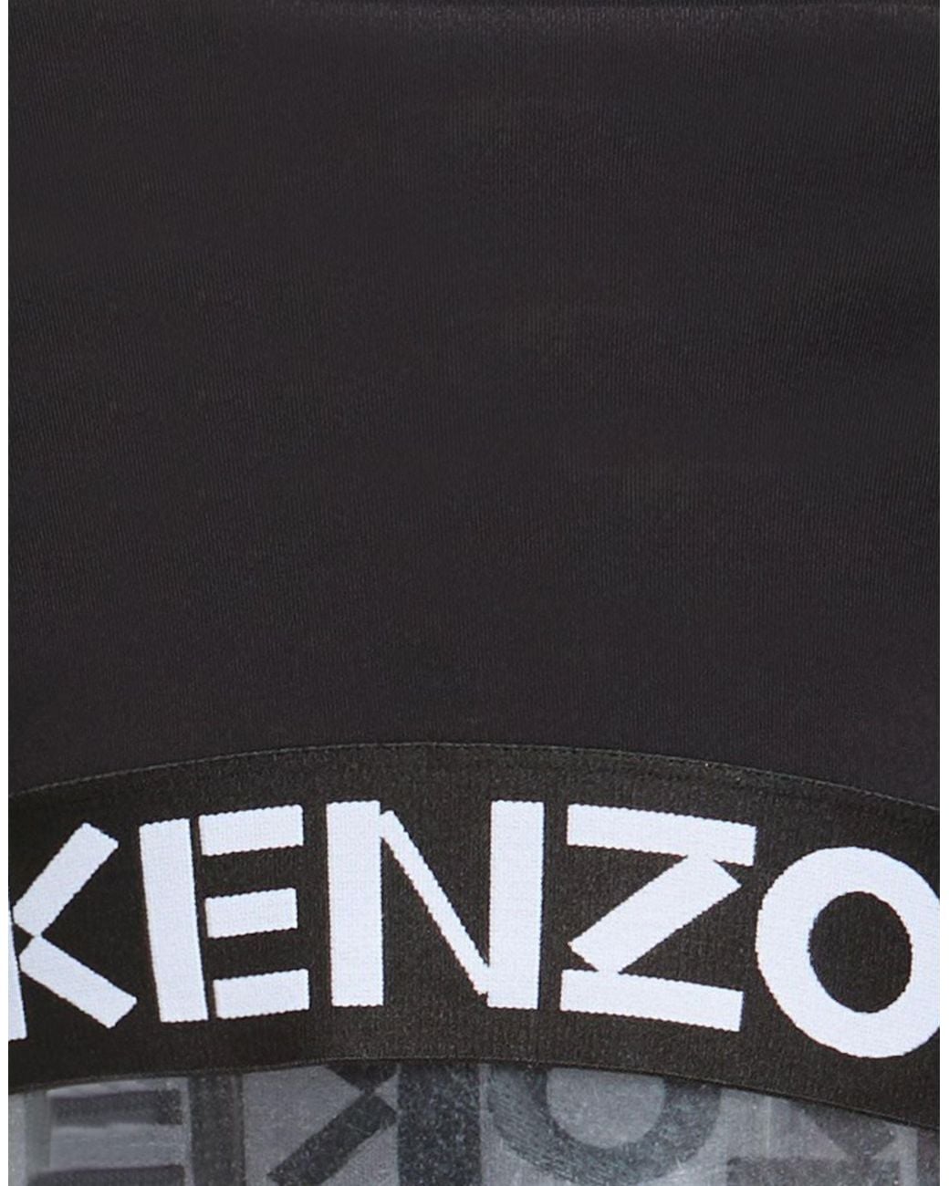 KENZO Black Top Polyamide, Elastane