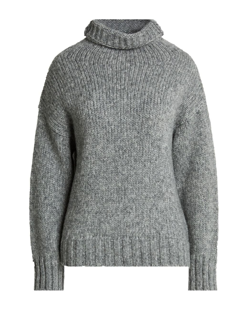 Alpha Studio Gray Rollkragenpullover