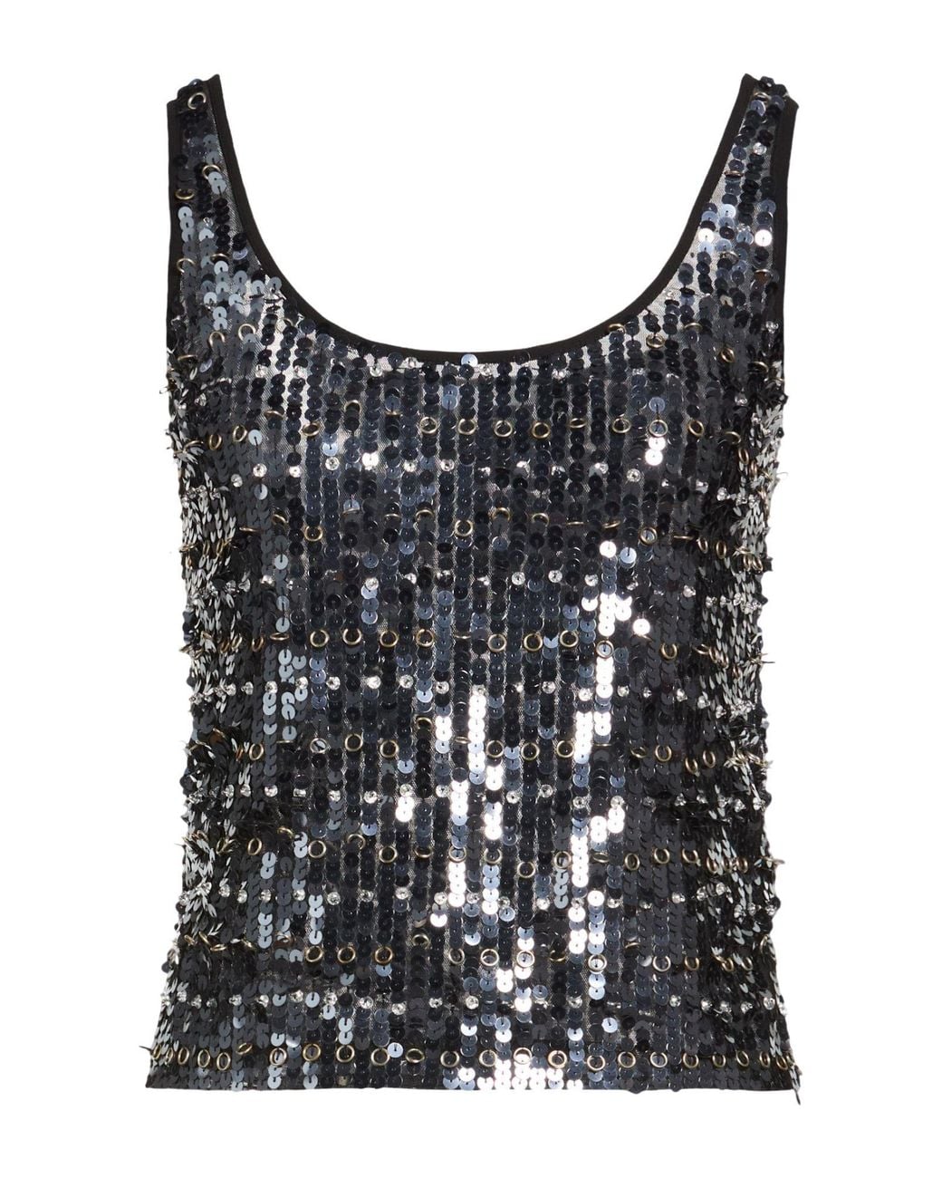 Patrizia Pepe Black Top Polyamide