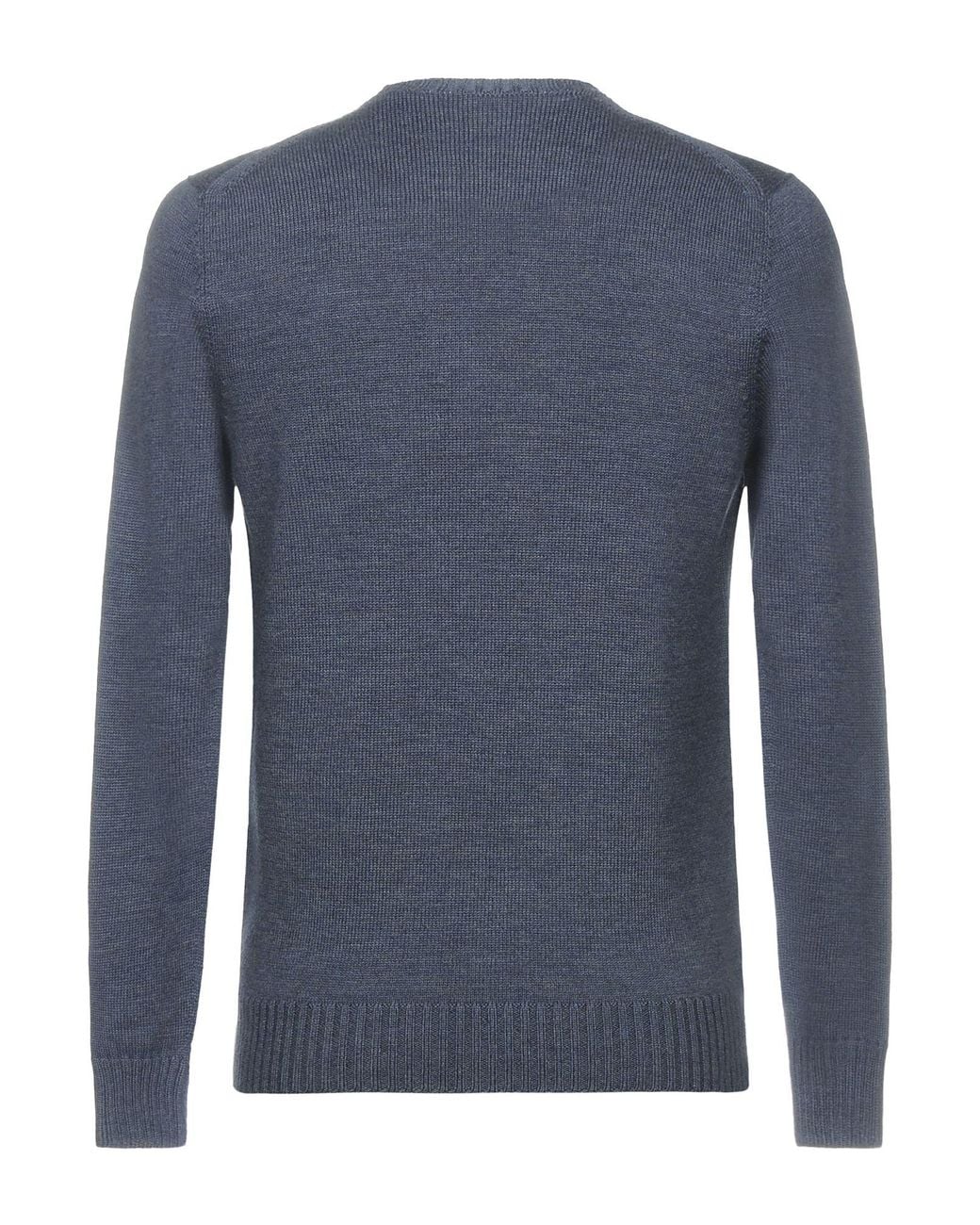 Drumohr Blue Sweater Merino Wool for men