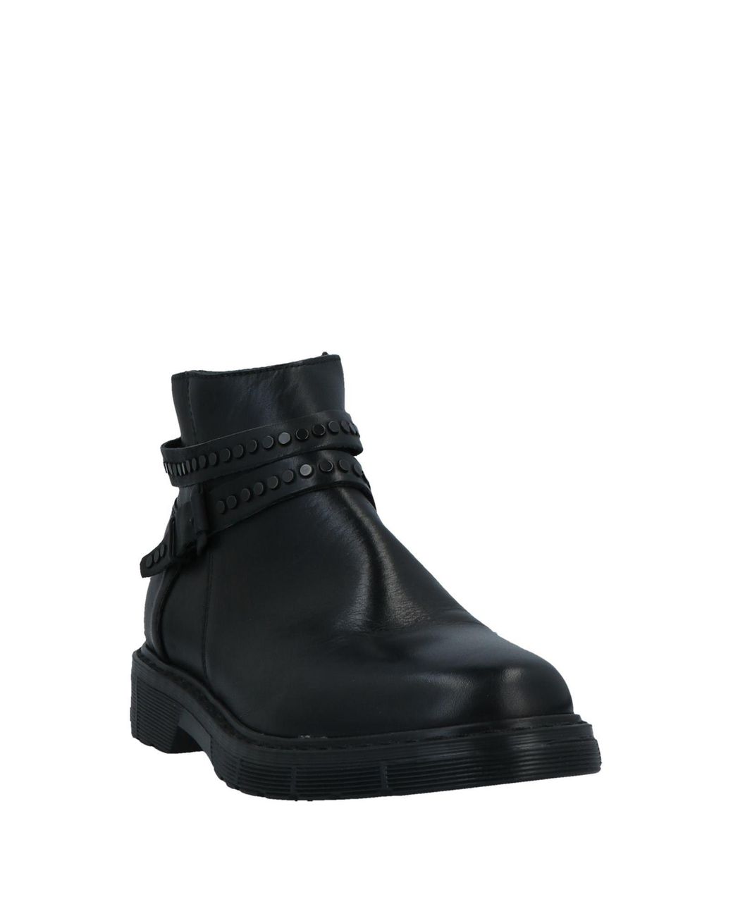 Baldinini Leather Ankle Boots in Black - Lyst