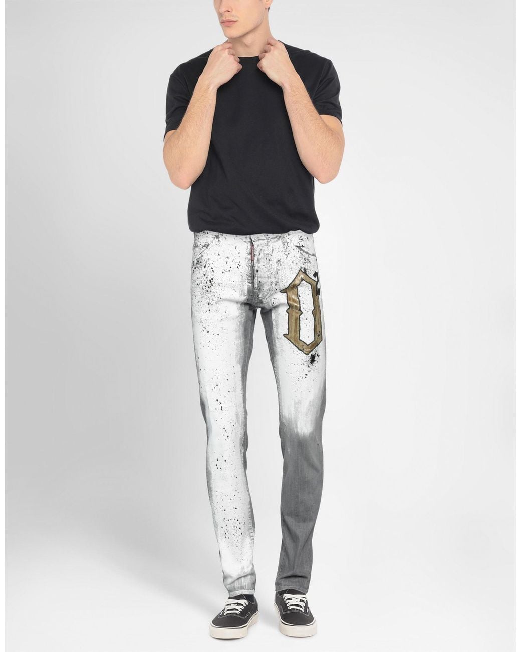 DSquared² Gray Jeans for men