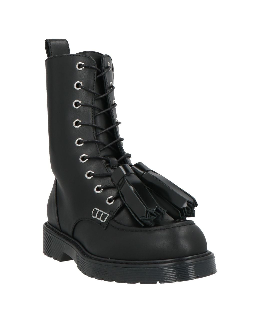 J.W. Anderson Black Ankle Boots Leather