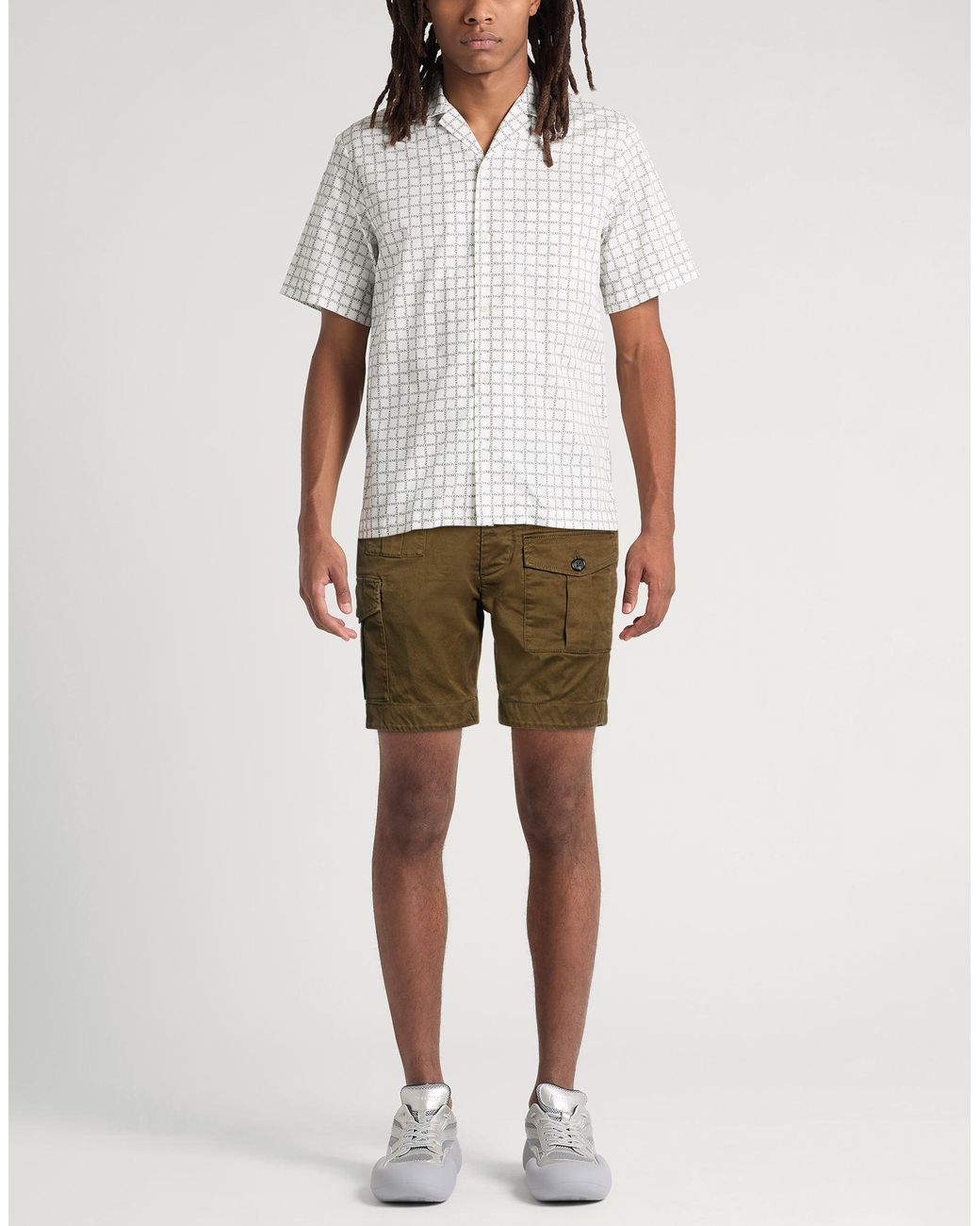 DSquared² Green Shorts & Bermuda Shorts for men