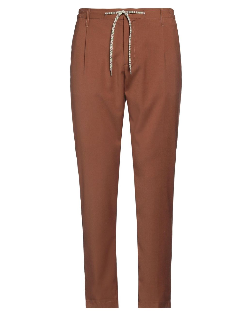 Daniele Alessandrini Brown Trouser for men