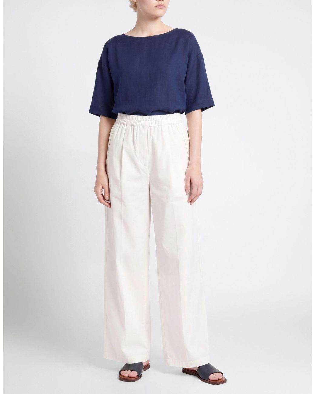 Boutique Moschino White Trouser