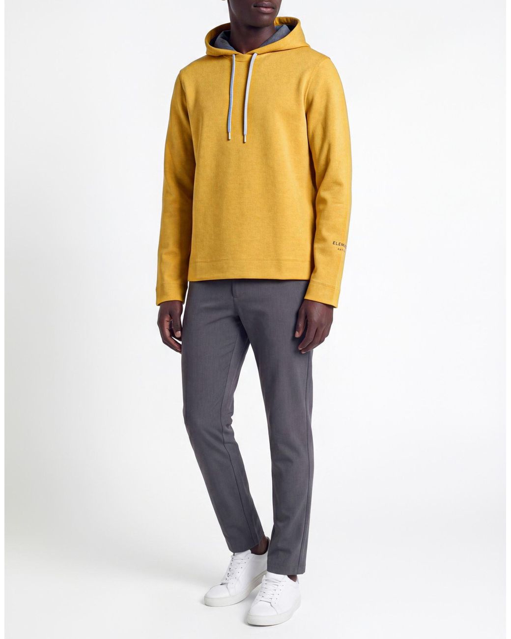 Gran Sasso Yellow Sweatshirt Polyester, Viscose, Elastane for men