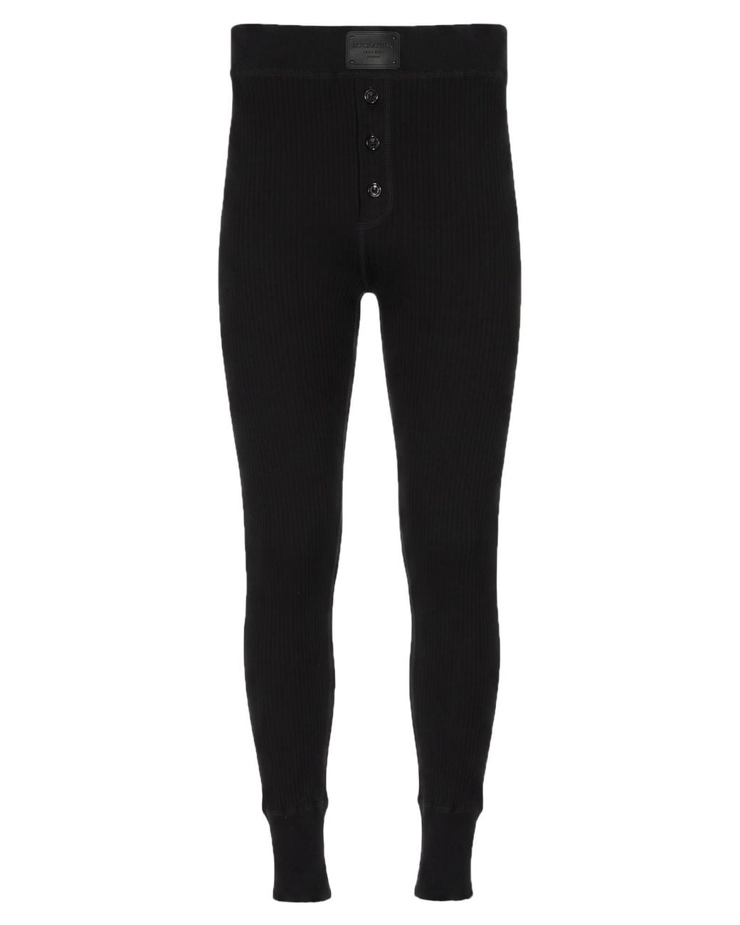 Dolce & Gabbana Black Leggings for men