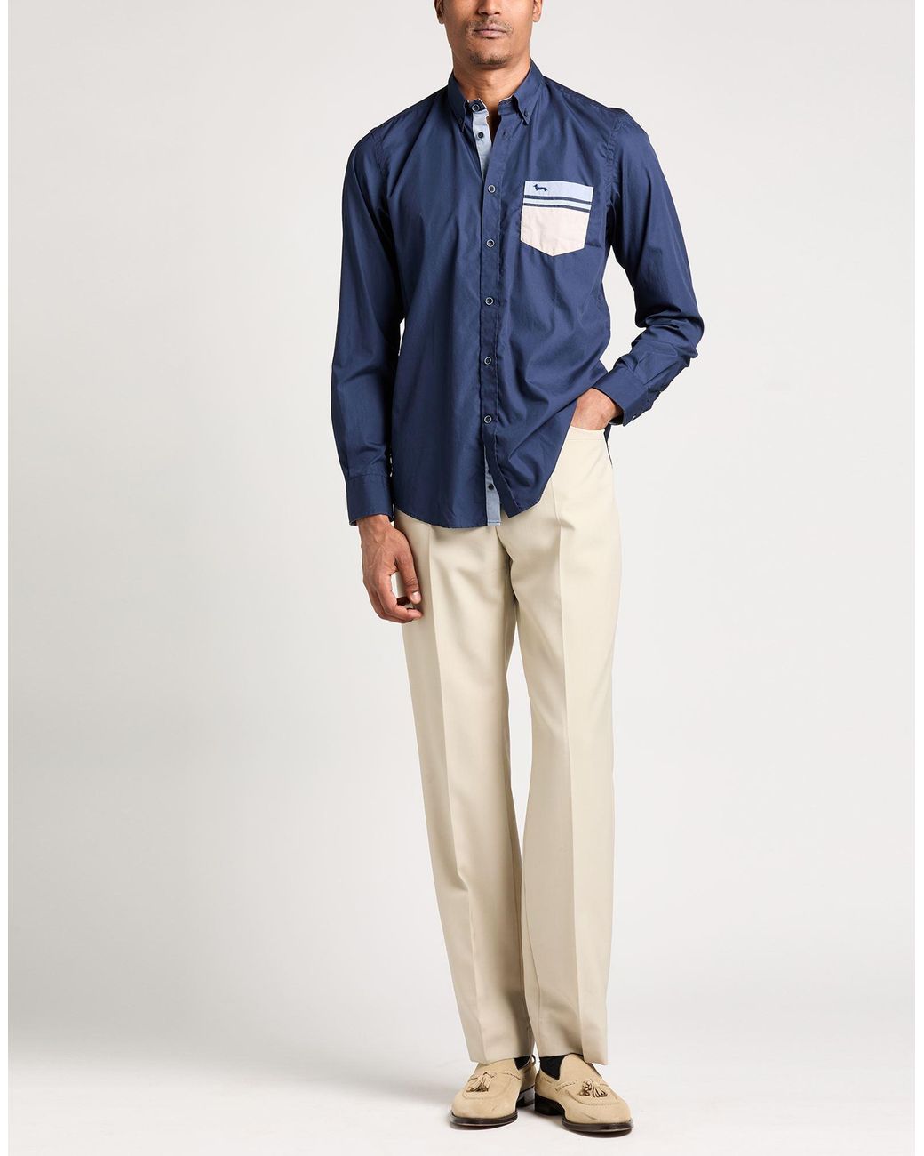 Harmont & Blaine Blue Shirt for men