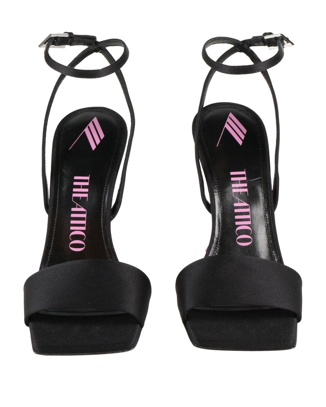 The Attico Black Sandals