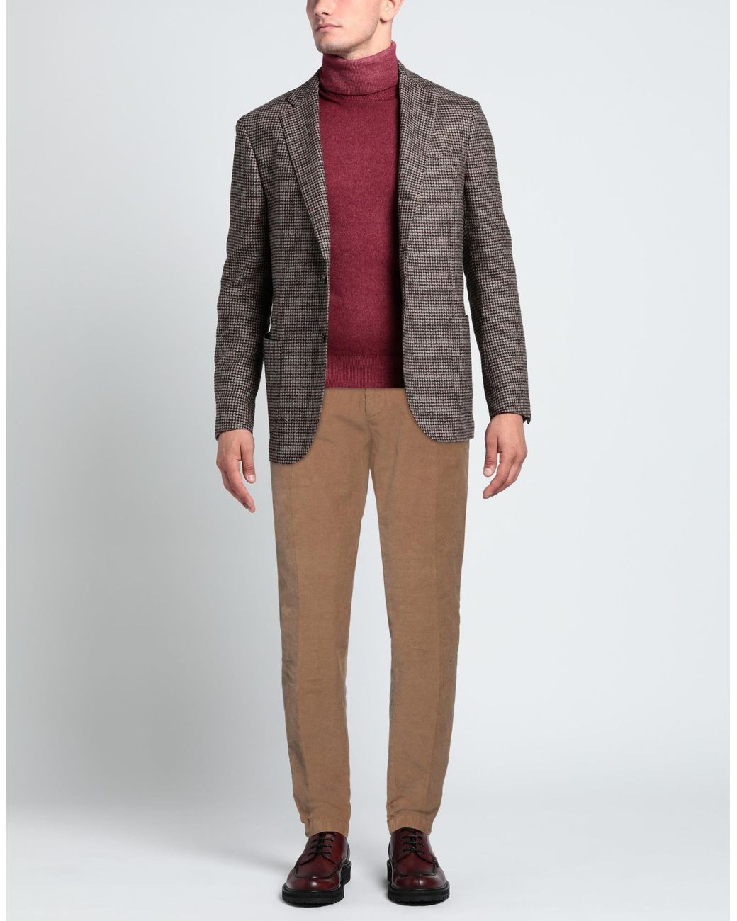 Berwich Brown Trouser for men