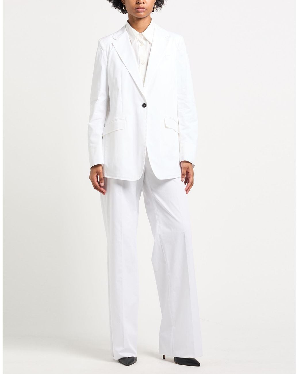 Massimo Alba White Suit