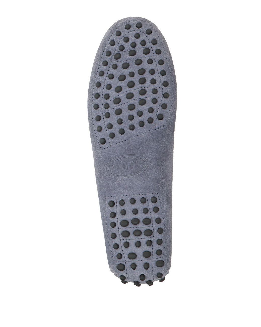 Tod's Gray Loafers Leather