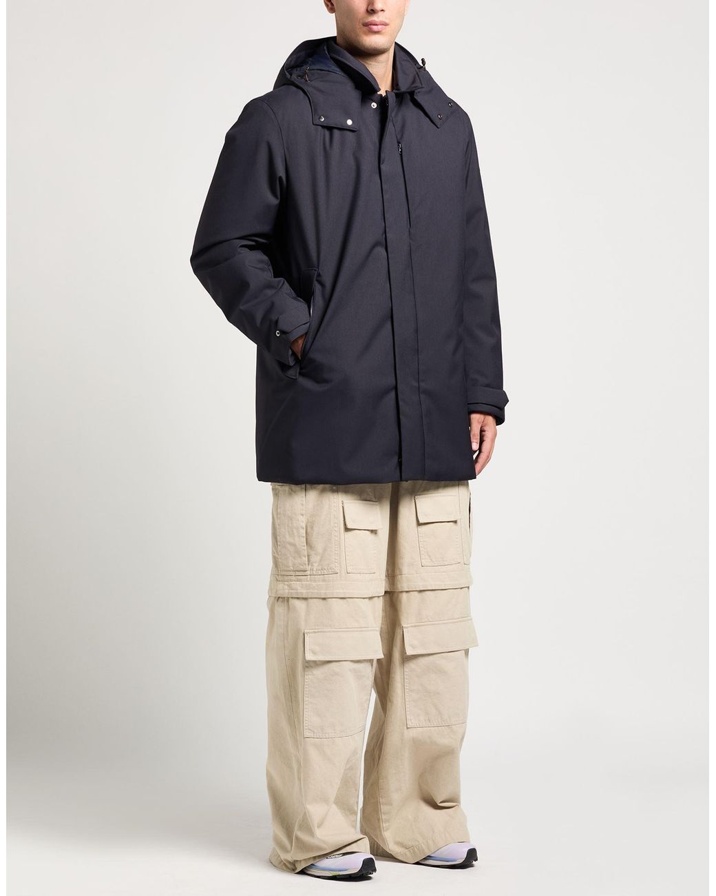 Save The Duck Blue Coat for men