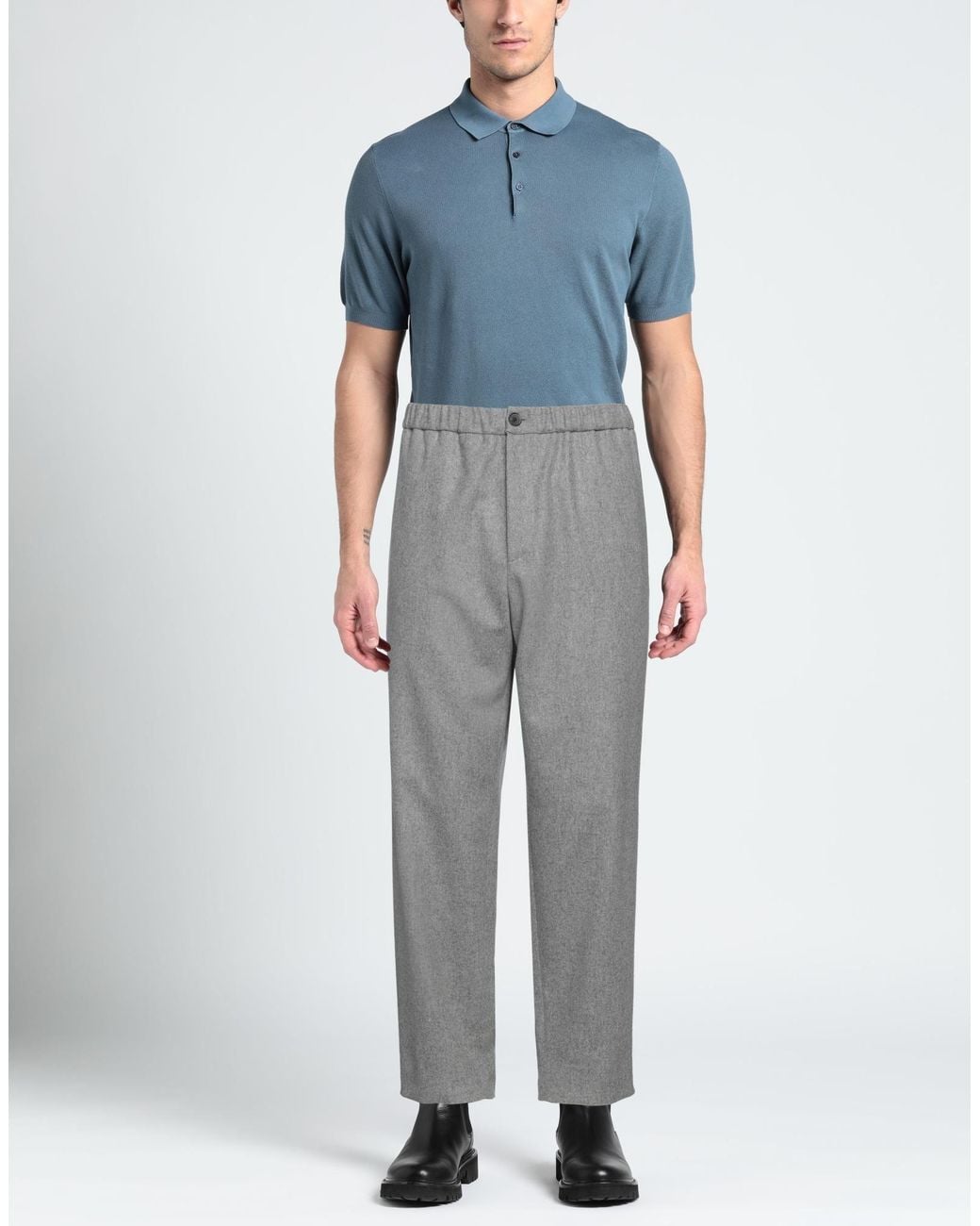 Jil Sander Gray Trouser for men