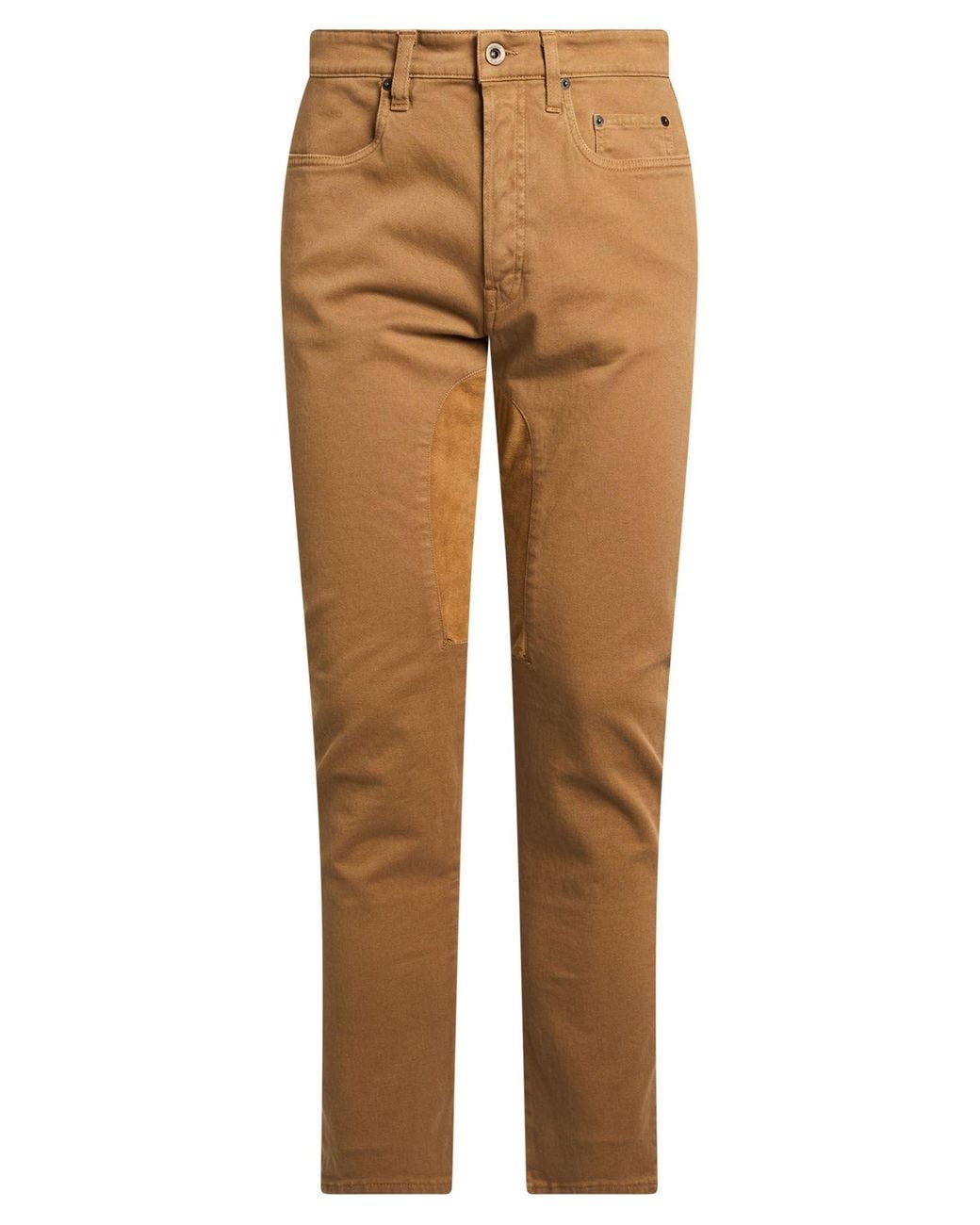 Siviglia Natural Camel Pants Cotton, Elastane for men
