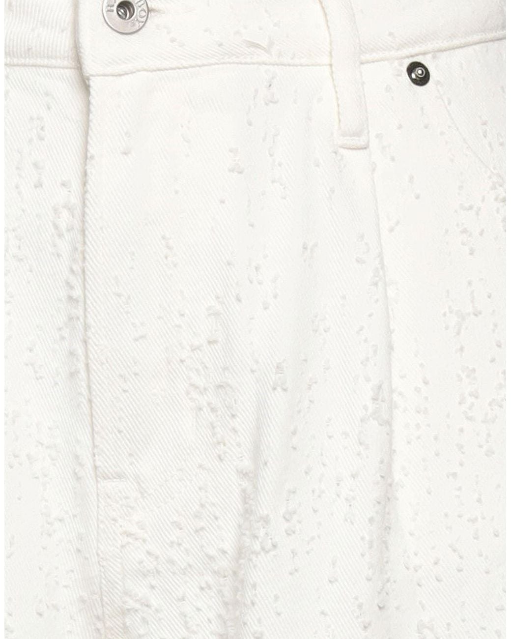 Halfboy White Jeans Cotton