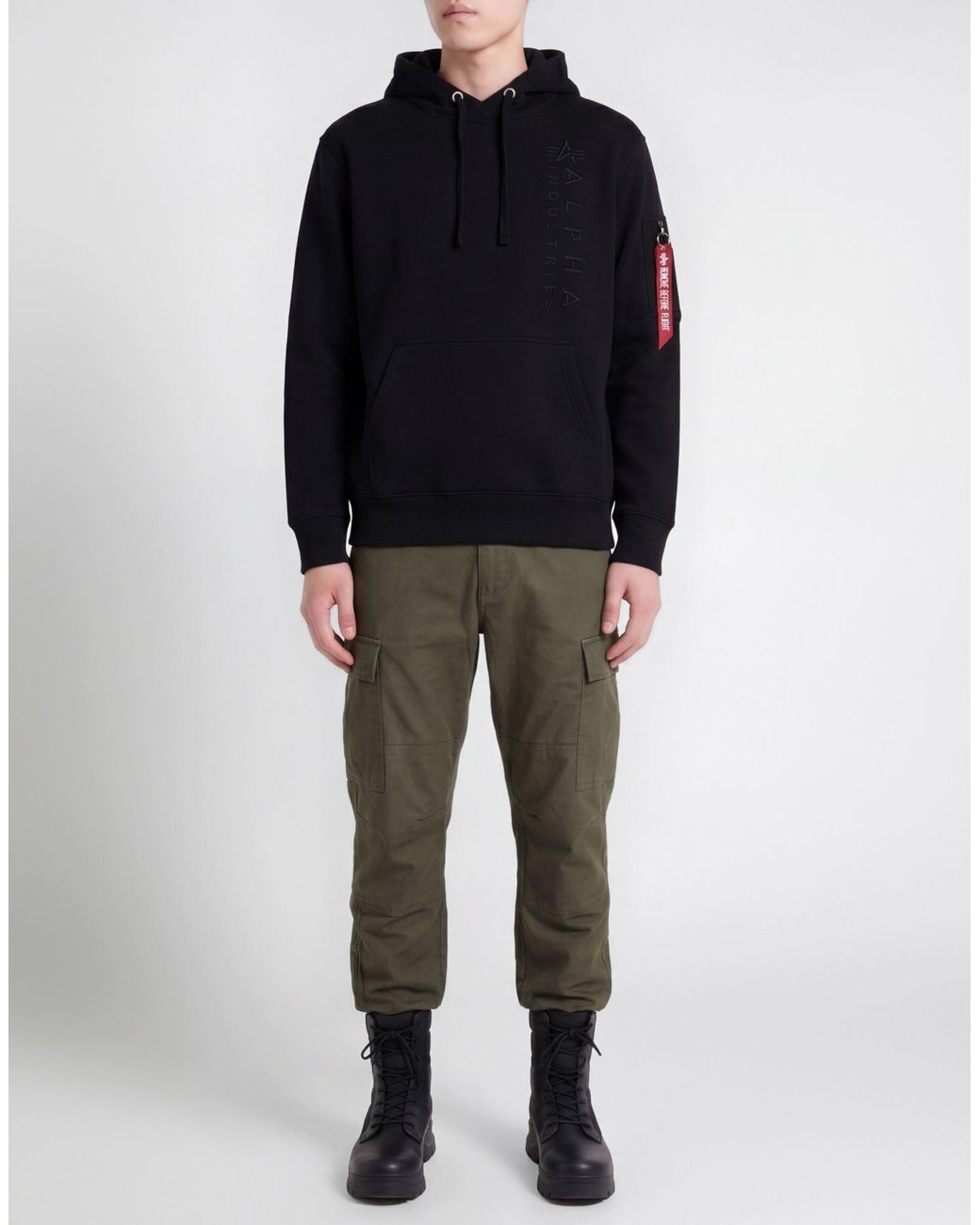 Alpha Industries Black Sweatshirts for men