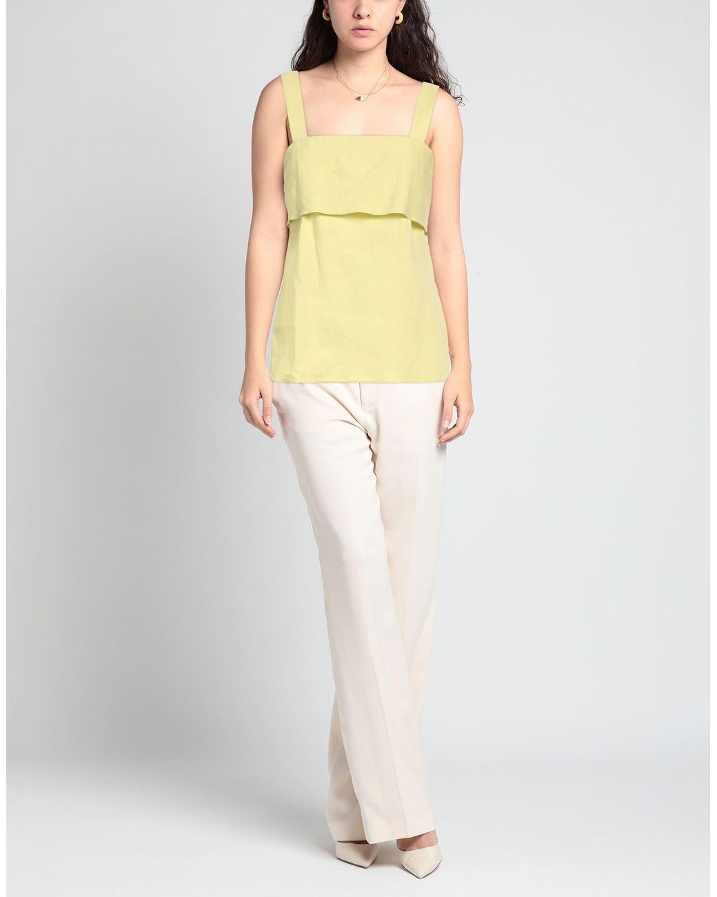 Theory Yellow Top