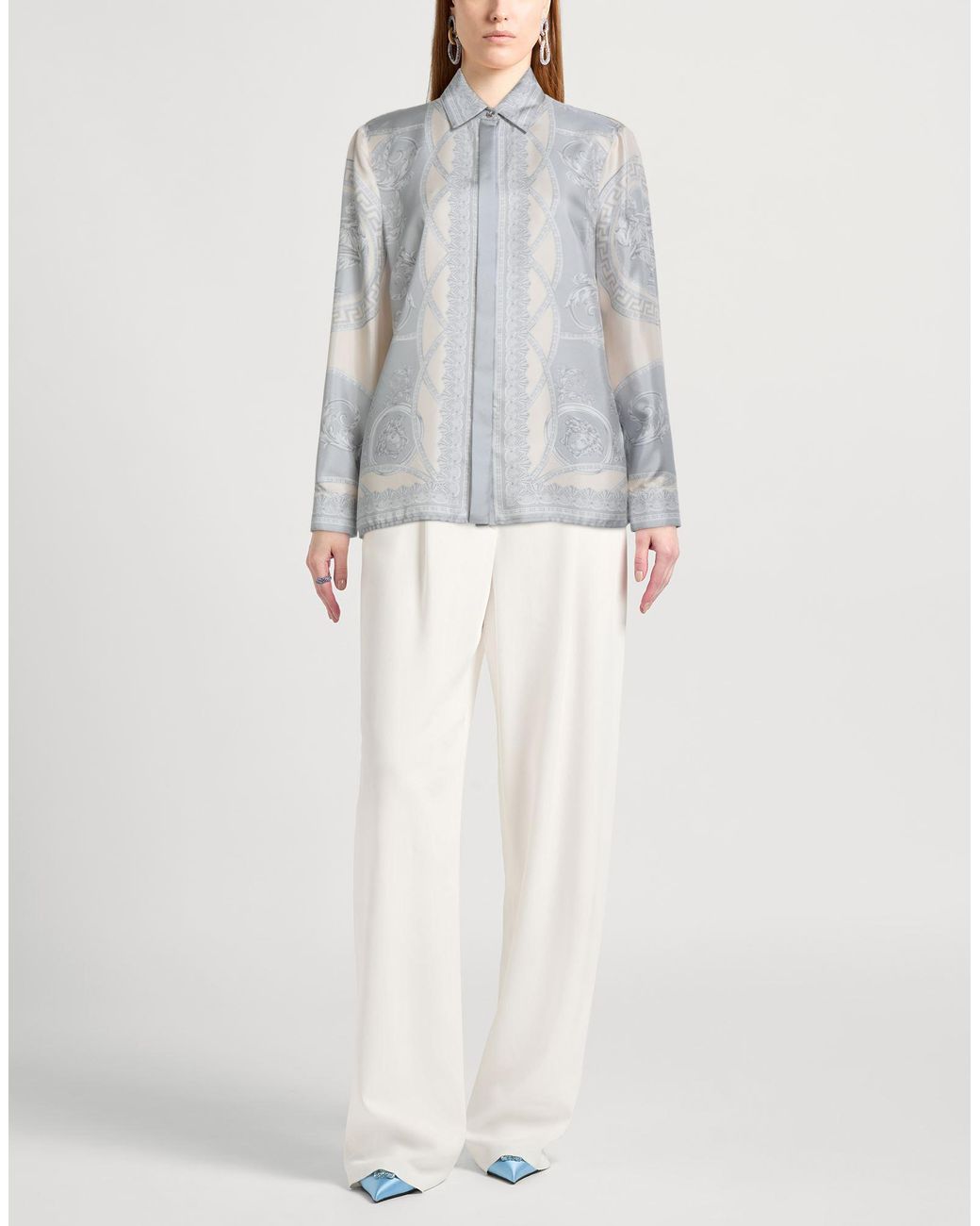 Versace Gray Shirt