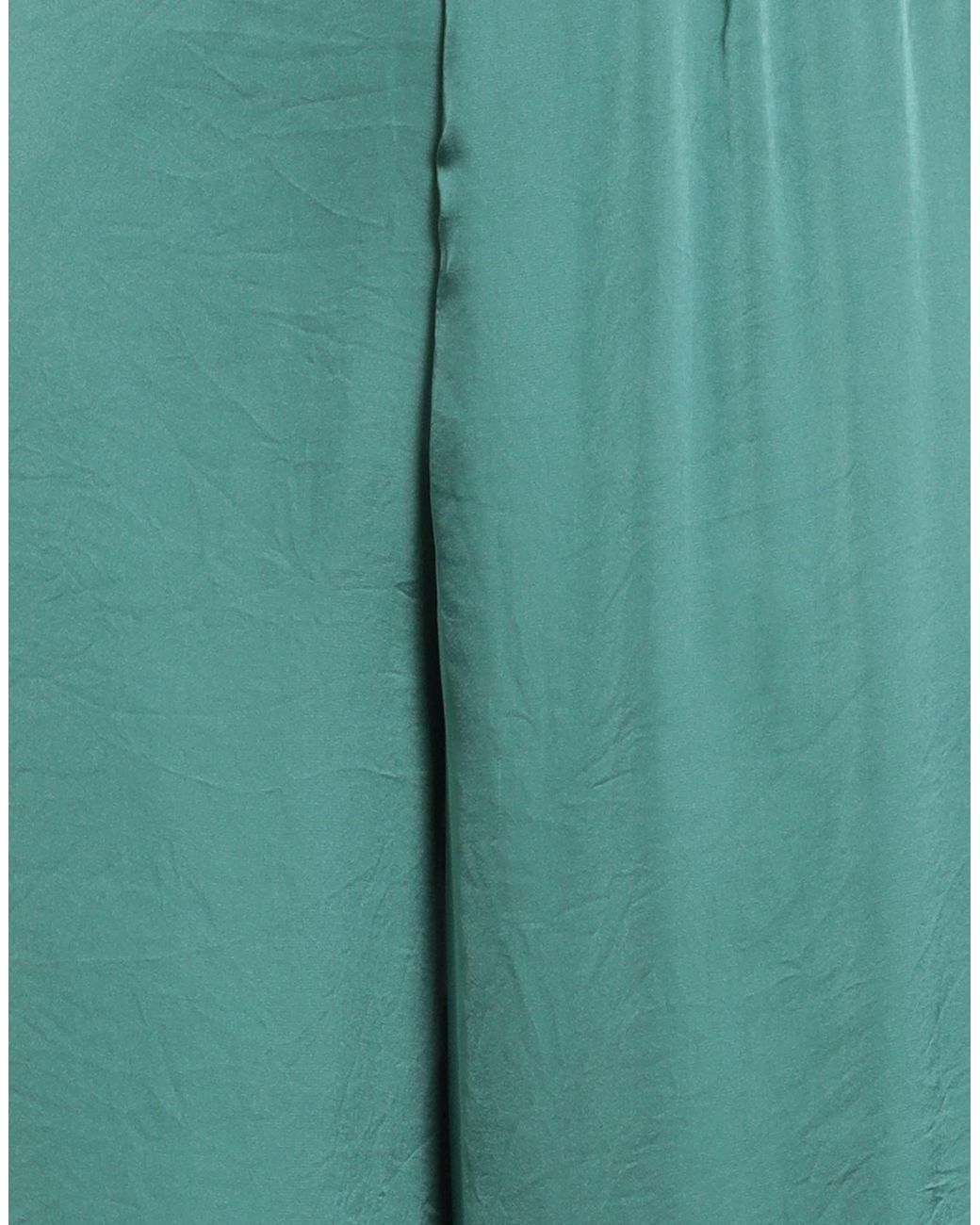 Alpha Studio Green Pants Polyester
