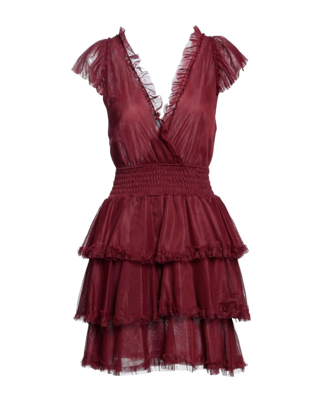 Soallure Red Mini Dress