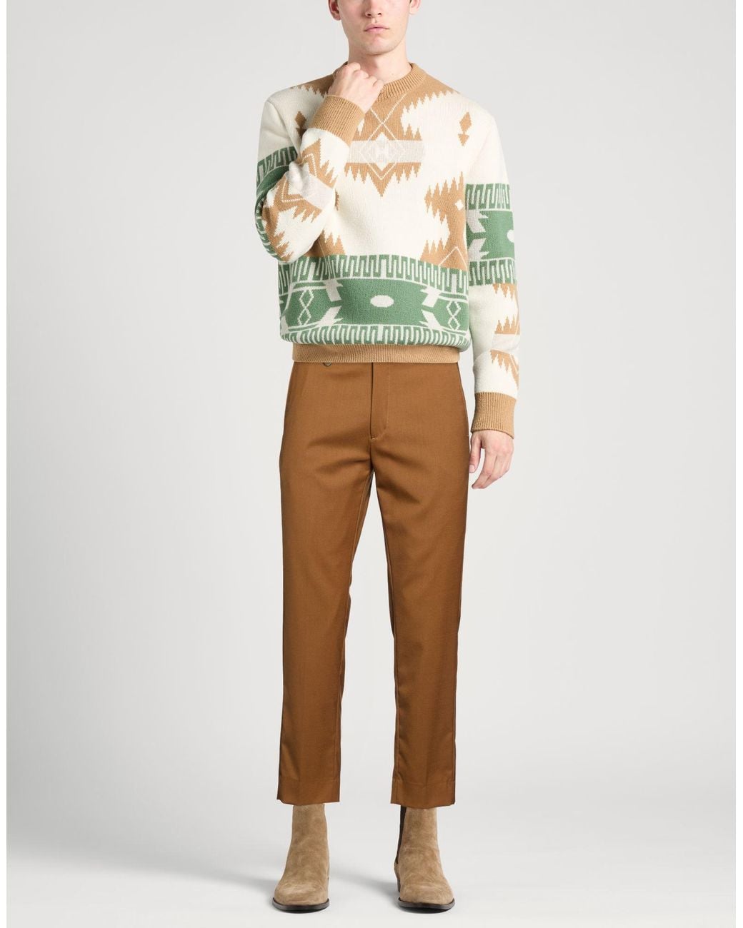BE ABLE Brown Trouser for men