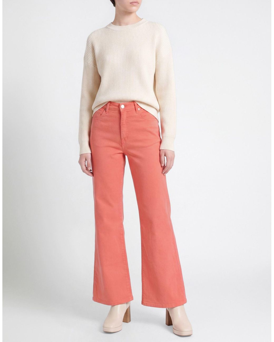 FEDERICA TOSI Red Trouser