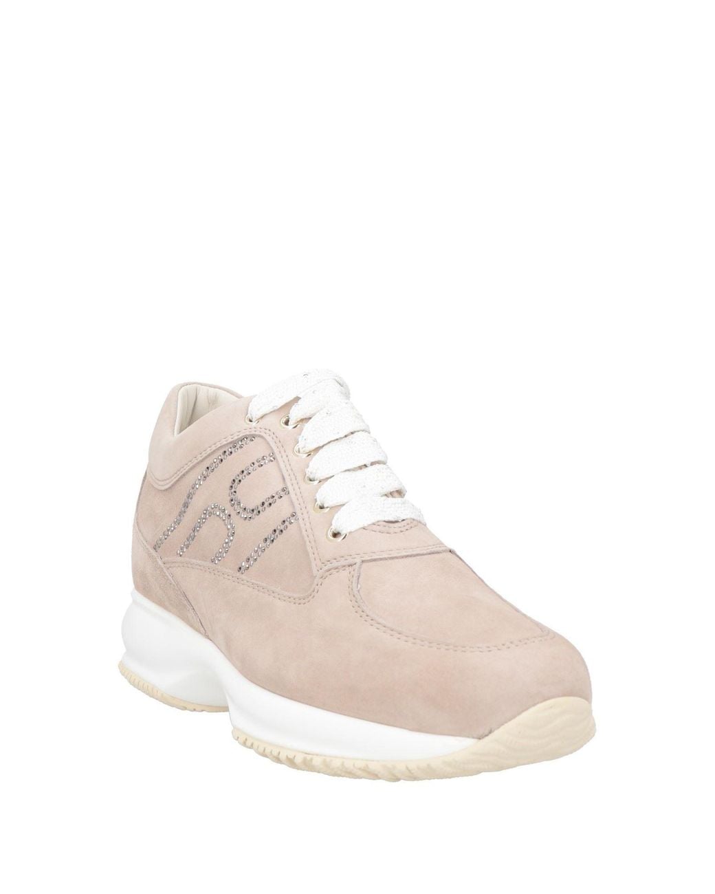 Hogan Pink Sneakers Leather
