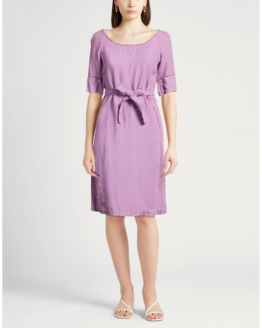 Aspesi Purple Midi Dresses