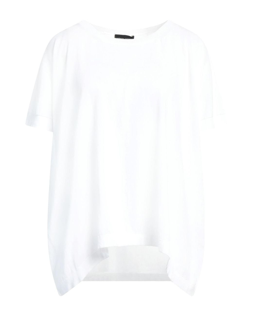 Roberto Collina White Lightweight Crewneck Cotton Sweater