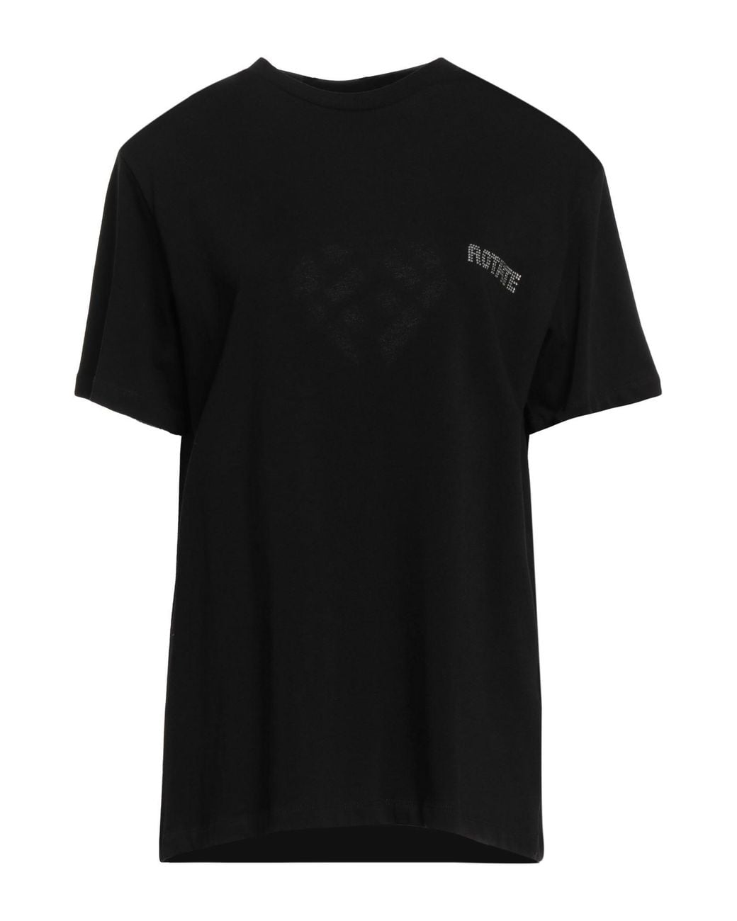 ROTATE BIRGER CHRISTENSEN Black T-shirt