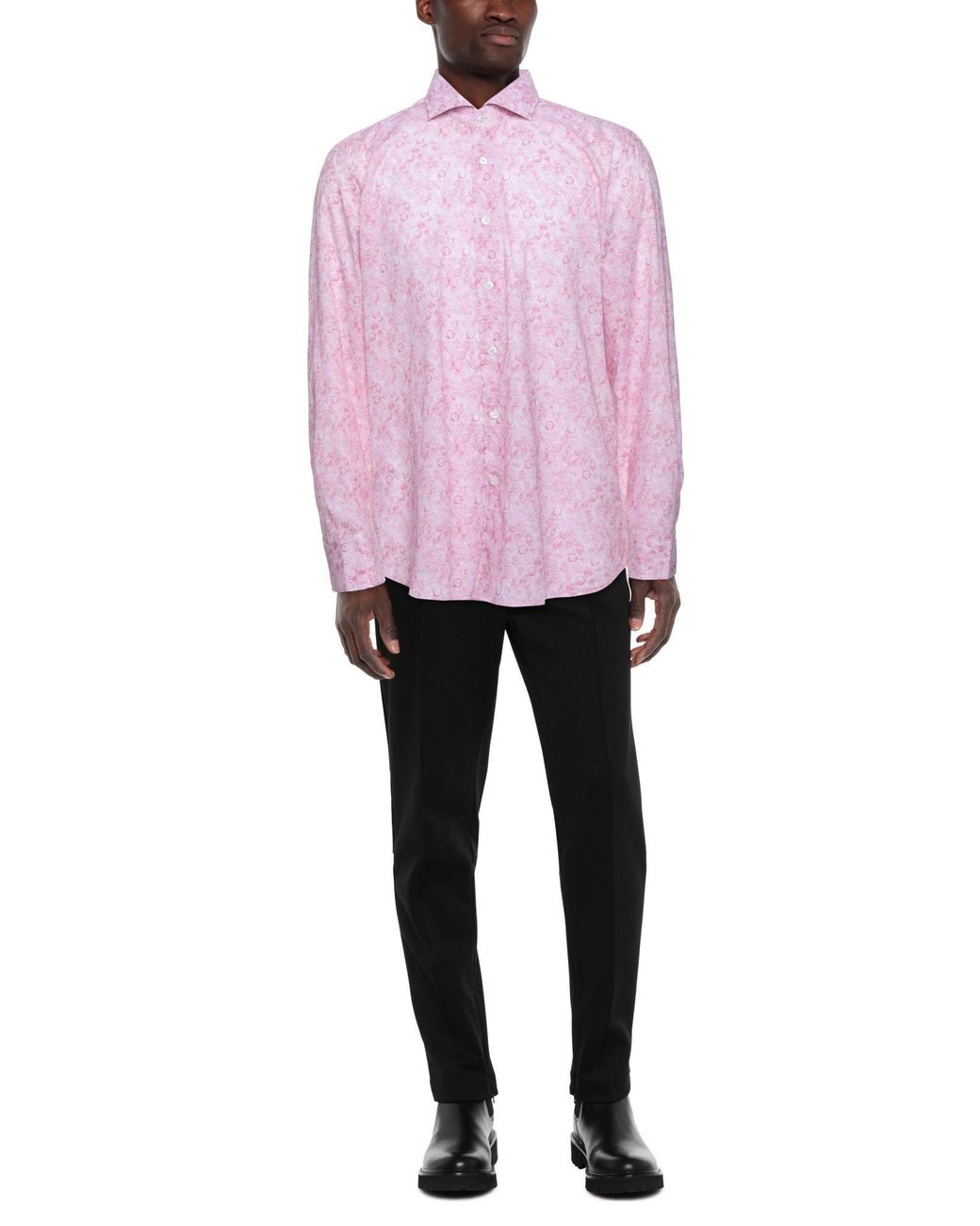 Fedeli Pink Shirt for men