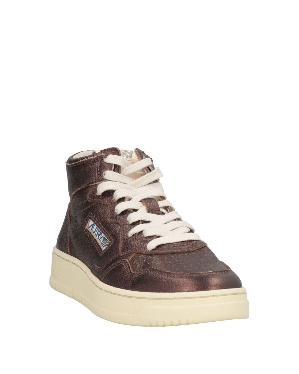Autry Brown Sneakers Leather