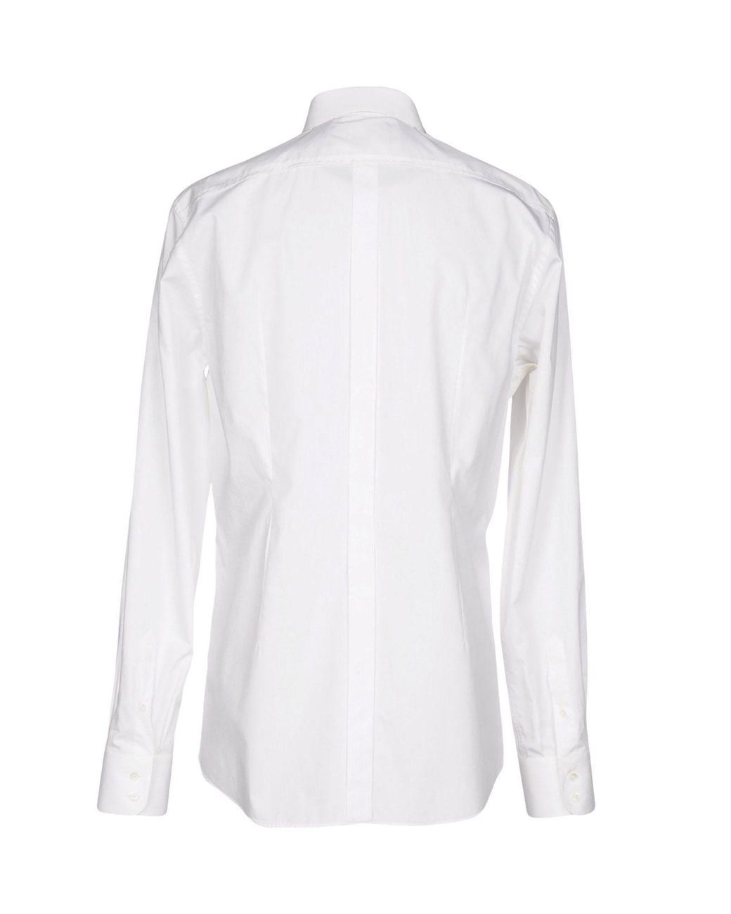 Dolce & Gabbana White Shirt Cotton, Silk for men