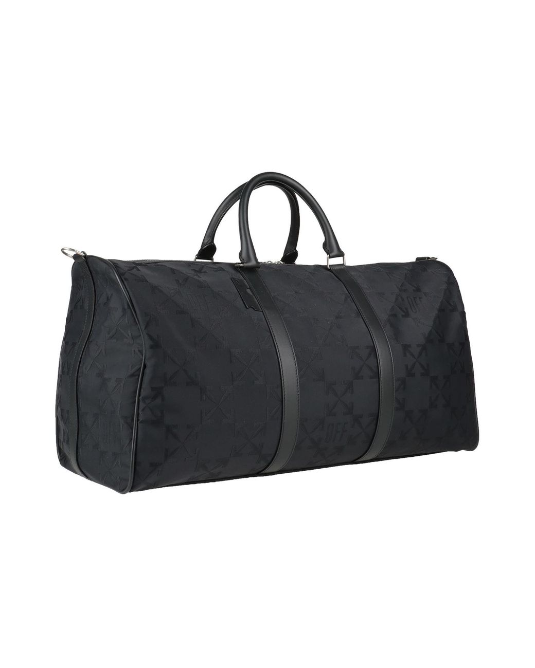 Off White c o Virgil Abloh Duffel Bags in Black for Men Lyst
